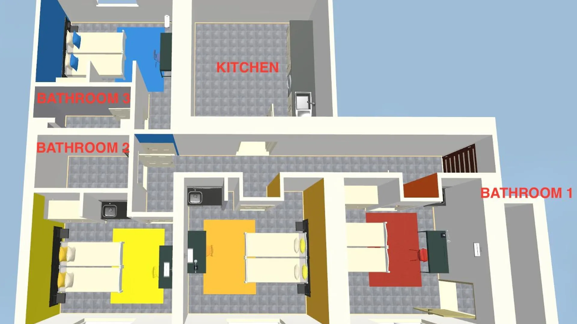 米兰New Flat In The Heart Of Navigli公寓 意大利